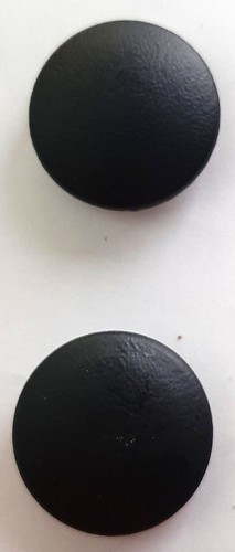 Lederbezogene knöpfe 60 - 2,