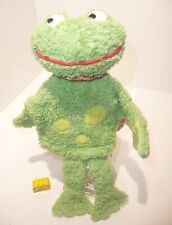 Käthe Kruse Frosch Frottee grün Handpuppe   Waschlappen Baby   ca. 30 cm