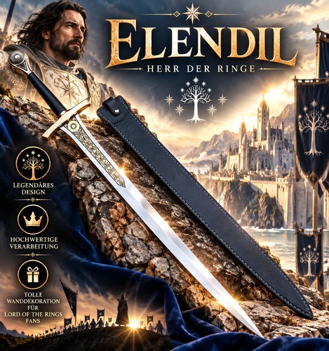 Neu herr der ringe elendil - neu,