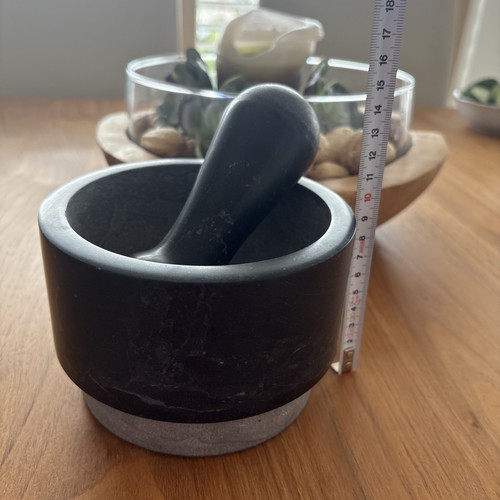 Granit mörser mit stößel - mörser, Ø