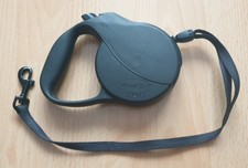 * Top Zustand / Flexi 2-Hundeleine LONG / Gurtleine Automatik  / 8 m / Schwarz *