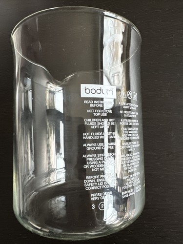 Bodum caffettiere glasteil - caffettiere,