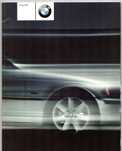 Bmw range 1999 - 1999-2000, markt