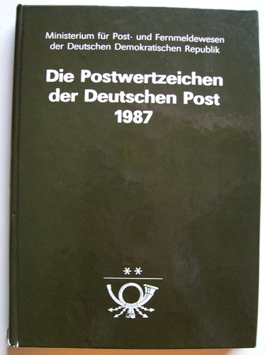 Ddr 1987 postwertzeichen - postwertzeichen, d