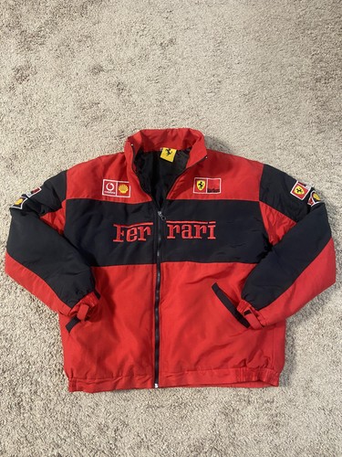 Vintage ferrari jacket - vintage,