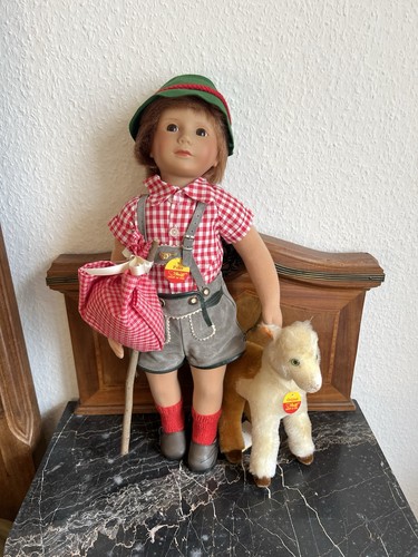 Steiff puppe peter - puppe,