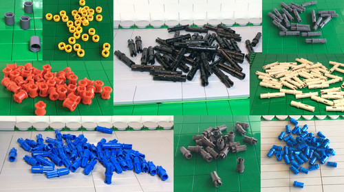 Lego verbinder stopper - -,