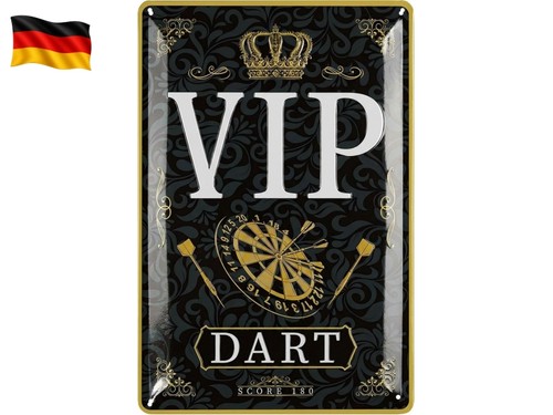 Retro blechschild dart bar - blechschild,