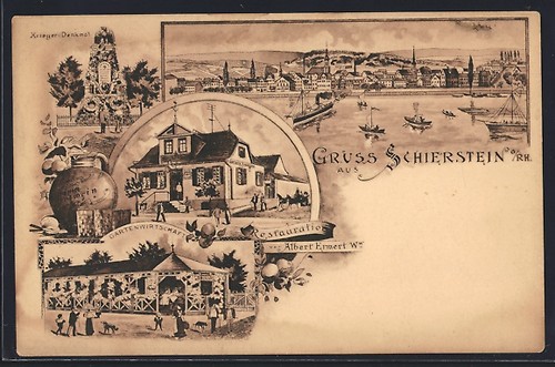 Lithographie schierstein - lithographie,