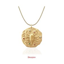 12 Sternzeichen Halskette mit