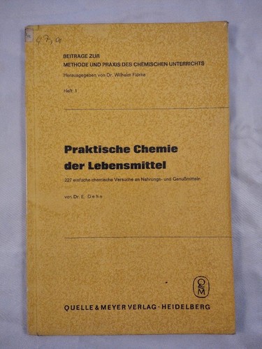 Praktische chemie der - chemie,