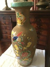 CHINESISCHE   BODENVASE MIT