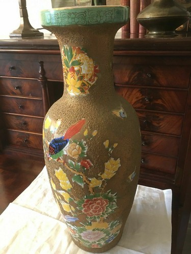 Chinesische bodenvase mit - chinesische,
