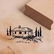 Motivstempel Toskana Haus - Stempel Italien 58 x 28 mm
