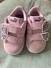 PUMA Sneaker Mädchen Gr. 21 Klettverschluss WIE NEU