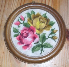 Vintage Stickerei "rote &