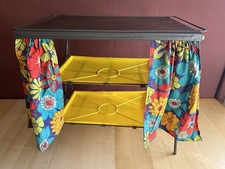 DDR Regal Campingtisch Klapptisch Picknick Camping Tisch Küche Blechtisch Retro