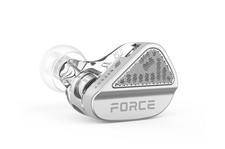 Tanchjim  x Effect Audio Force IEM In-Ear-Kopfhörer Dual-Dynamic – Silber/Trans