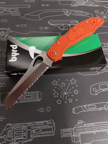 Spyderco byrd cara rescue - spyderco,