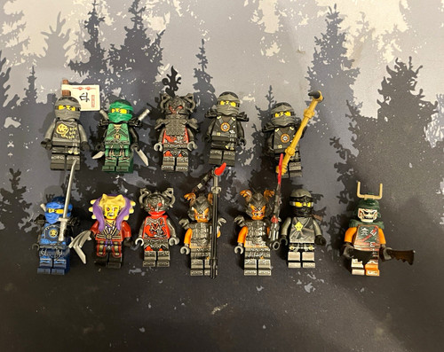 Lego ninjago minifiguren - ninjago, 12
