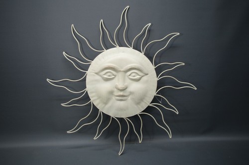 Metall sonne wanddekoration - sonne,