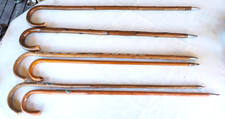 6x antike Gehstöcke