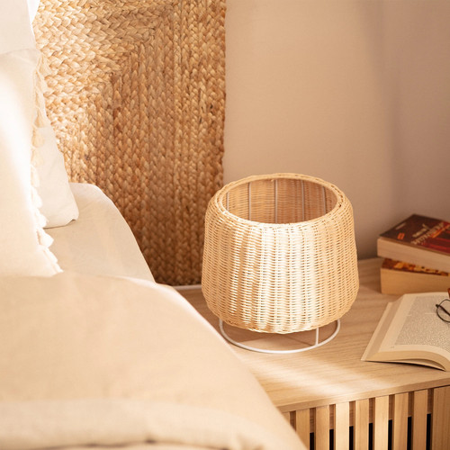 Tischlampe rattan gondia - tischlampe,
