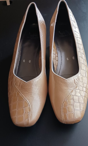 Via milano schuh beige gold - via,