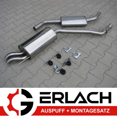 Edelstahl auspuff für - auspuff, vw