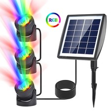 Led solar unterwasserlampe - led,
