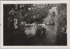 Foto, Wk2, Krad Gespanne durchfahren einen Bach, Motorrad (MJ-42)1025