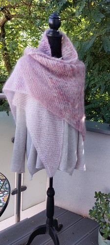 Dreieckstuch handgestrickt