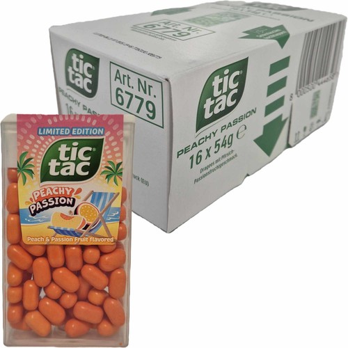 Tic tac peachy passion 16er - tic,