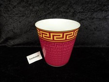 Rosenthal " VERSACE MEANDRE " Vase / 19 cm