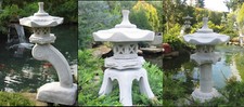 Japanische steinlaterne 3 - steinlaterne, --
