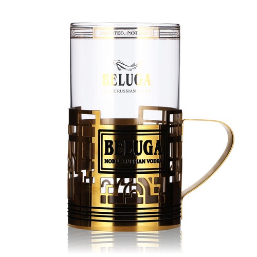 Beluga vodka glas 28l - vodka, becher