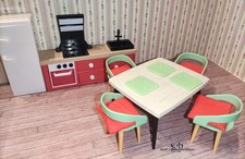 Küchen set möbel miniaturen - küchen-set,