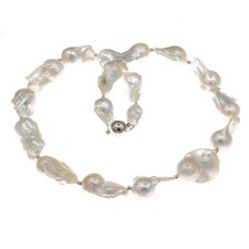 Kette mit echten Süßwasser