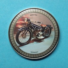 2009 Farbmedaille Motorradlegenden "BMW R32", Neusilber PP (M4312