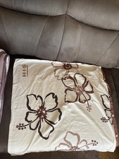 Bettwäsche Braun-Weiß mit