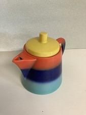 Kleine Vintage Teekanne Seltmann Weiden VIP Collection Bunte Farben Sammlerstück