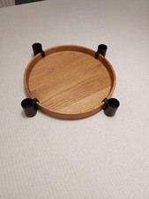 Applicata Kerzenhalter Luna Tablett Variabel Eiche Adventskranz