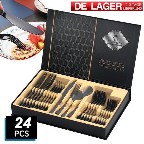 Edelstahl besteckset - edelstahl,