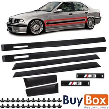 6 Teilig für BMW 3er E36 Limo Touring M Türleisten Stoß Zierleisten (1990-1999)