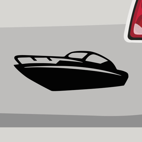 Aufkleber motorboot yacht - aufkleber,