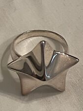 RLM Studio Robert Lee Morris Stern Seestern Ring Silber 925 Modernistisch OVP