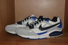 NIKE Air Max Skyline Neu Gr:43 US:9,5 Sneaker Leder Premium Weiss/Blau 90 95 97