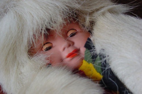 Puppe eskimogirl - 36,