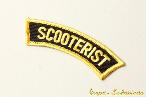 Vespa aufnäher scooterist - vespa, "scooterist"