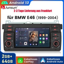 7"DAB+ Android13 2+64G Für BMW E46 3er 318 320 325 M3 Autoradio GPS Navi RDS ASP